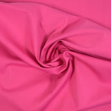 Gabardine polycoton sergé rose fuchsia