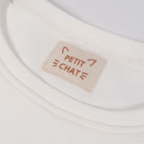 Étiquettes tissées "Petit Chat" x 5