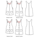 Patron de Couture Enfant TORONTO robe