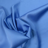 Satin viscose blue cart