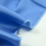 Satin viscose blue cart