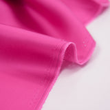 Pink viscose satin