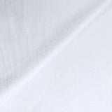 100% Lin lavé blanc