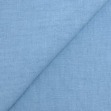 100% Lin lavé bleu guède