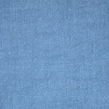 100% Lin lavé bleu guède