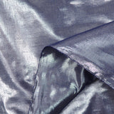 Metal blue lamé polyester