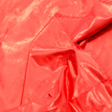 Polyester lamé rouge