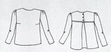 Patron de couture blouse VIOLETTE