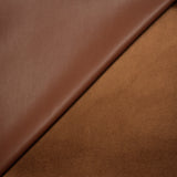 Simili cuir envers daim marron