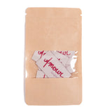 Étiquettes tissées "Amour toujours" x 5