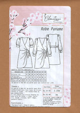 Patron de couture robe PANAMEPatron de couture robe PANAME