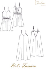 Patron de couture robe TAMARAPatron de couture robe TAMARA