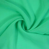 Mousseline crinkle vert