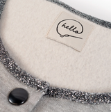 Étiquettes tissées "Hello" x 5