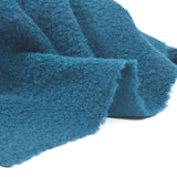 Lainage bouclette bleu pétrole