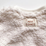 Étiquettes tissées "Petit Chat" x 5