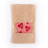 Étiquettes tissées "Joli Coeur" x 5