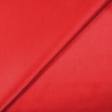 Crêpe satin polyester rouge