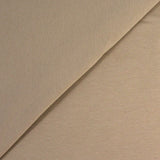 Jersey french terry coton Bio GOTS beige