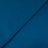 Satin de coton bleu canard