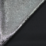 Crêpe irisé argent