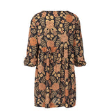 Patron Burda n°6055: Robe