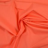 Coton uni corail