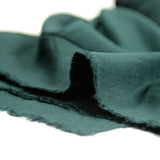 Crêpe viscose Lily vert bouteille