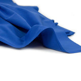 Gabardine polycoton sergé bleu roi