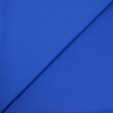 Gabardine polycoton sergé bleu roi
