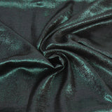 Crêpe irisé vert émeraude