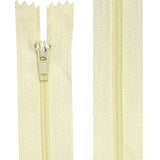 Nylon closure non-separable from 10 to 60 cm ecru