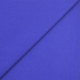 Coton uni bleu roi