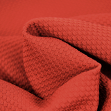 Jersey nid d'abeille rouille