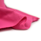 Gabardine polycoton sergé rose fuchsia