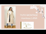 Lana coat sewing pattern