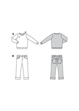 Burda child boss n ° 9251: set