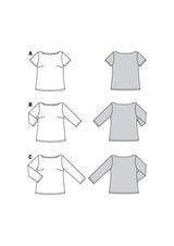 Burda boss n ° 5961: Blouse