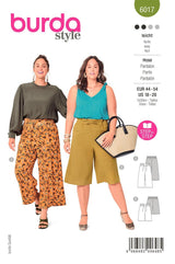Burda boss n ° 6017: pants