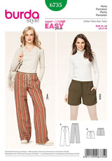 Patron n ° 6735: cord pants