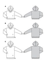 Burda boss n ° 5979: sweatshirt