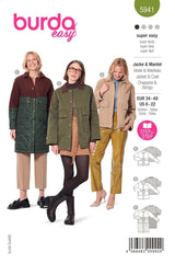 Burda boss n ° 5941: jacket & coat