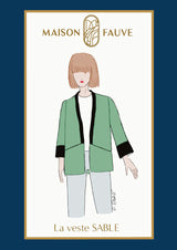 Patron de couture veste SABLE