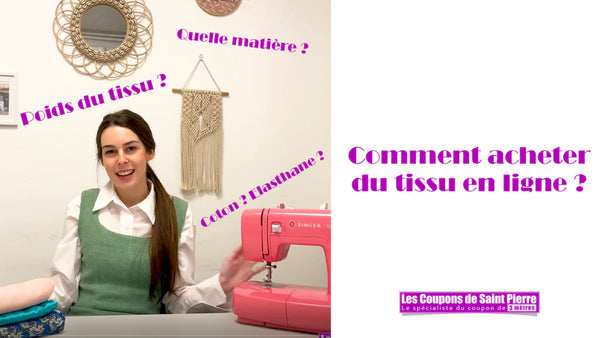 Comment acheter du tissu en ligne ?