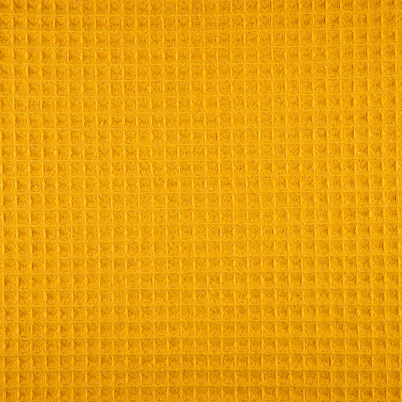 Cotton 100% mustard honeycomb