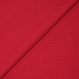 Coton uni rouge framboise