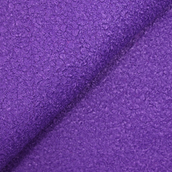 Lainage bouclette mauve