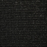 Tweed de laine mélangée carreaux lurex fond noir