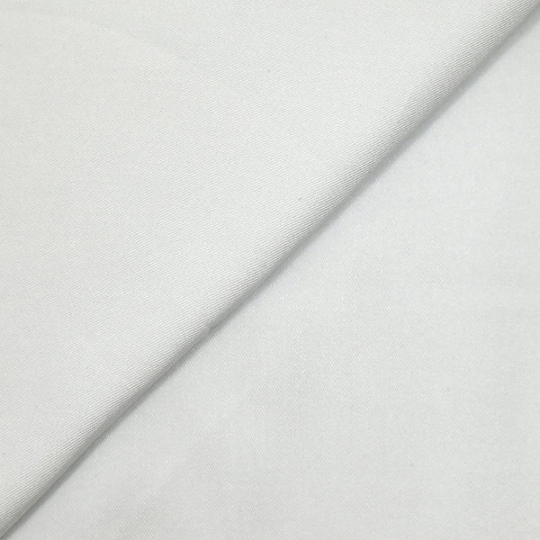 Twill de viscose blanc