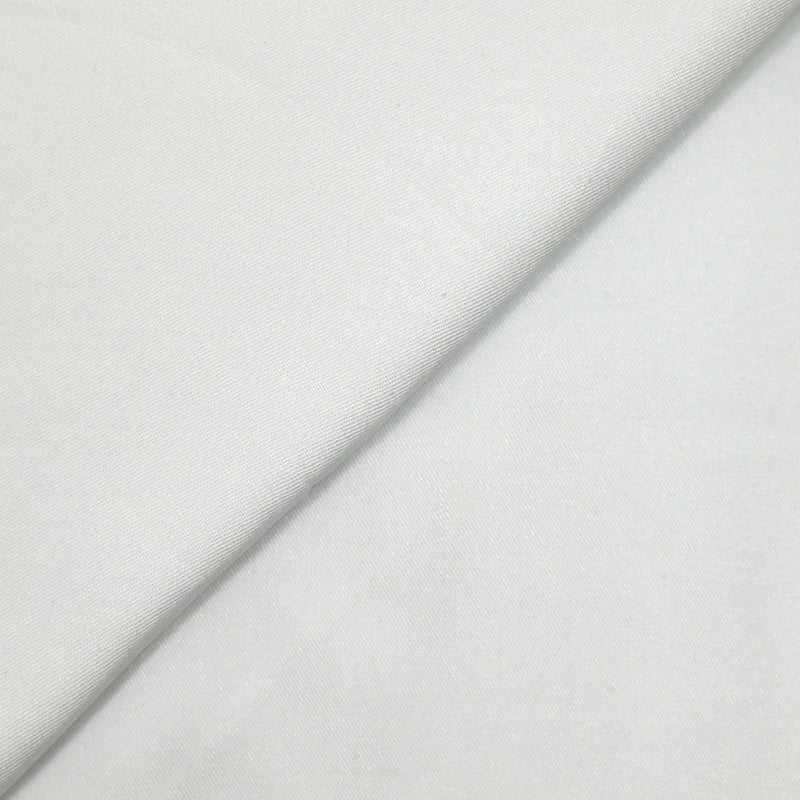 Twill de viscose blanc